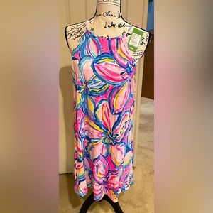 NWT Lilly Pulitzer Margot Shift Dress “The Sunny Side - Pink Sunset”
